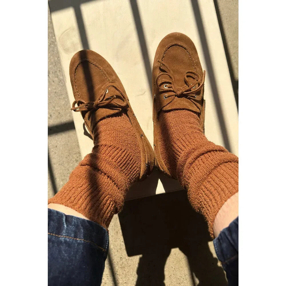 Le Bon Shoppe - Airy Puffin Socks | Whisky